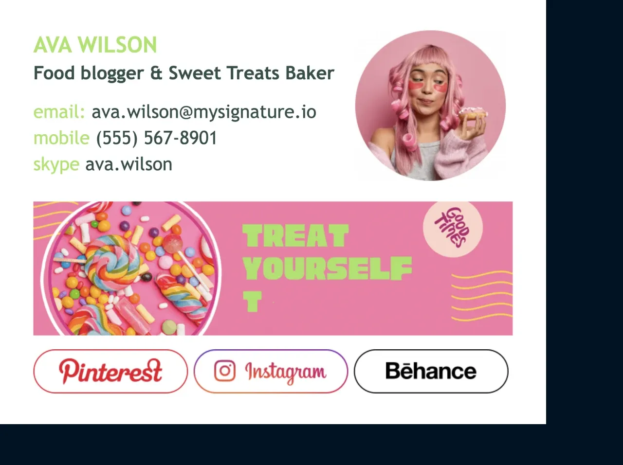 Erstellen Sie ein beeindruckendes Layout für Ihre Blogger-E-Mail-Signatur