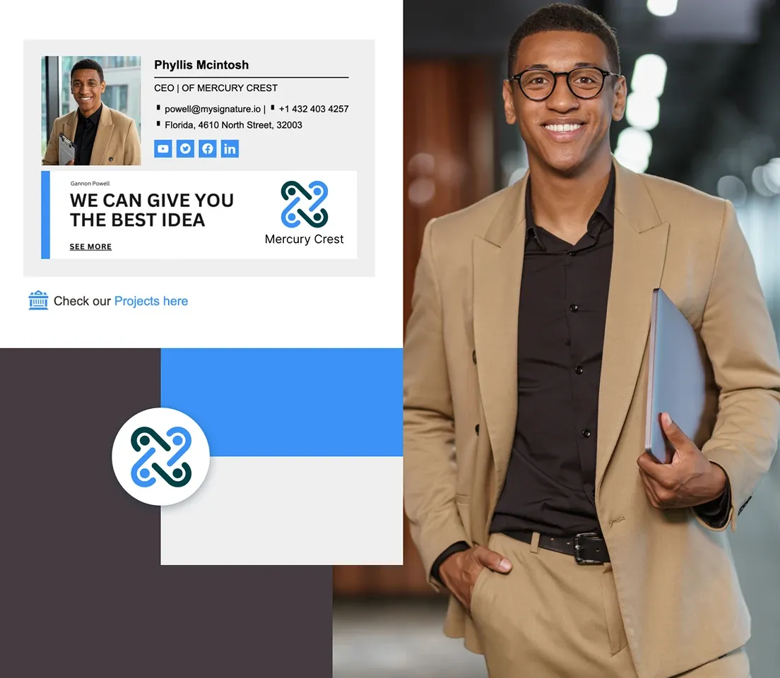 Professionelle E-Mail-Signaturen für CEOs: Beispiele & Tipps