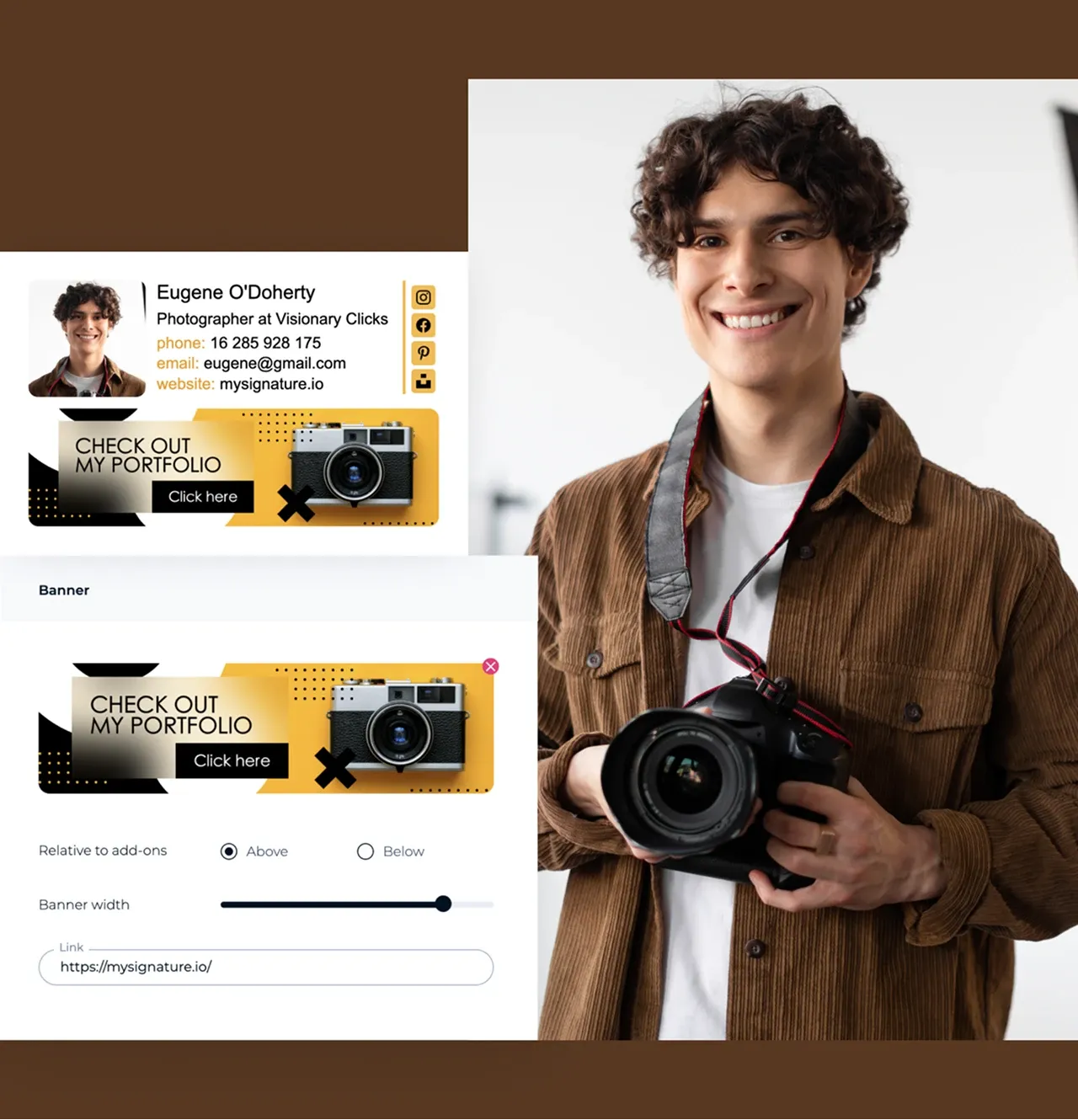 Bewährte Verfahren für das Design von E-Mail-Signaturbannern
