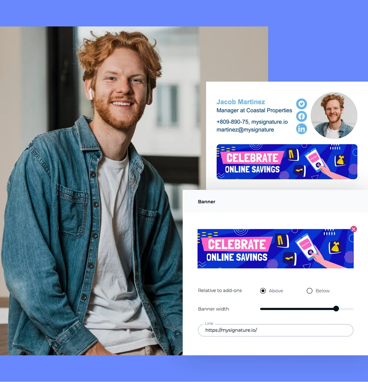 Tipps zum Erstellen eines E-Mail-Signaturbanners für den Cyber Monday
