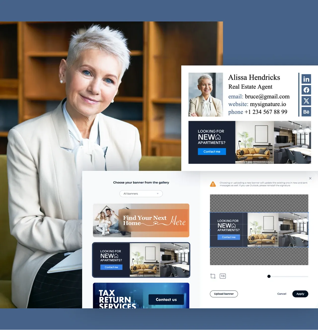 So erstellt man ein E-Mail-Signaturbanner