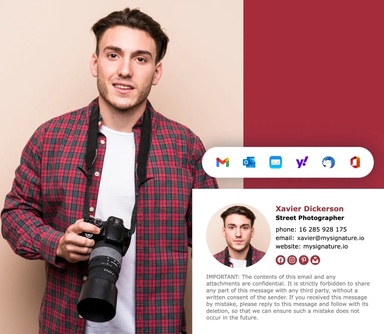 E-Mail-Signatur für Fotografen: Vorlagen & Tipps