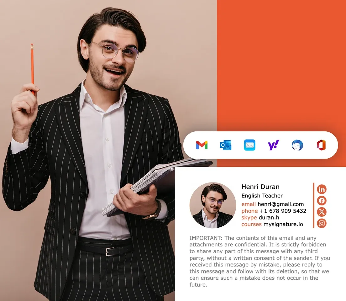 Professionelle E-Mail-Signaturen für Lehrer: Beispiele & Tipps