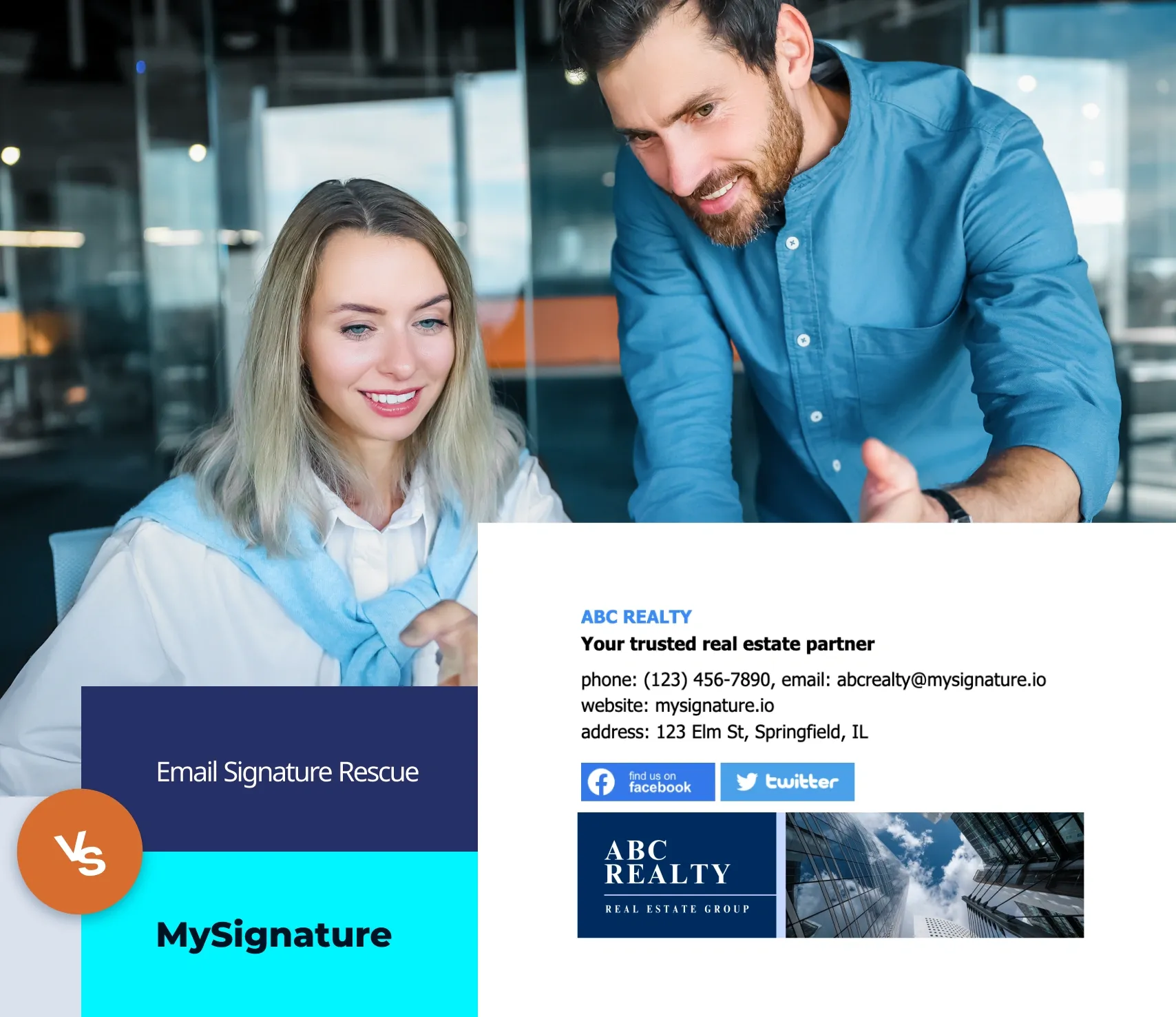 Alternative zum Hubspot-Generator: MySignature ist eine der besten Lösungen für E-Mail-Signaturen