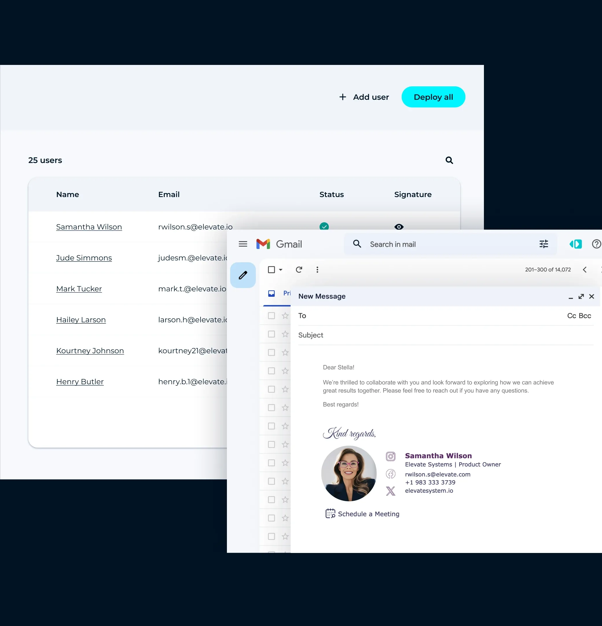 Sofortige Synchronisierung genießen