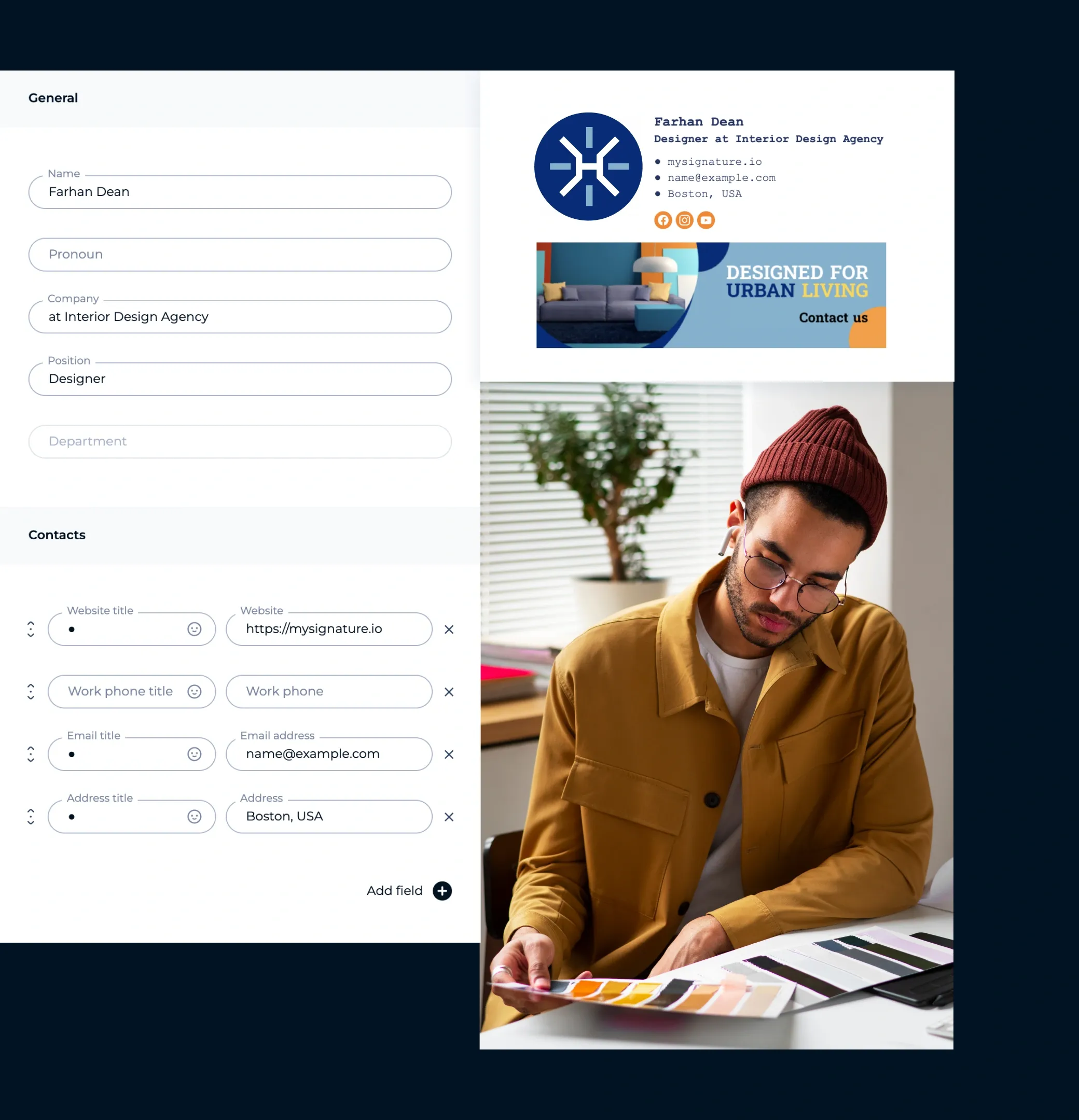 Erstellen Sie eine persönliche E-Mail-Signatur