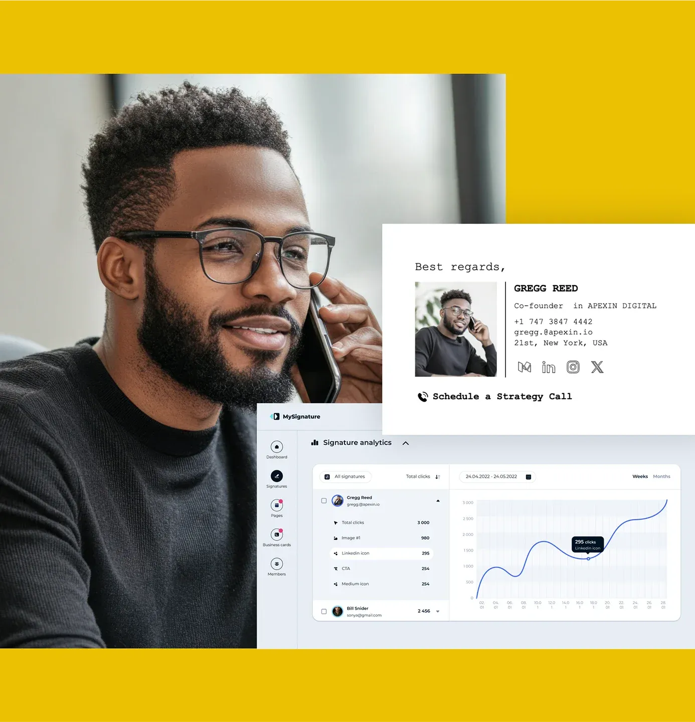 Signatur automatisch analysieren
