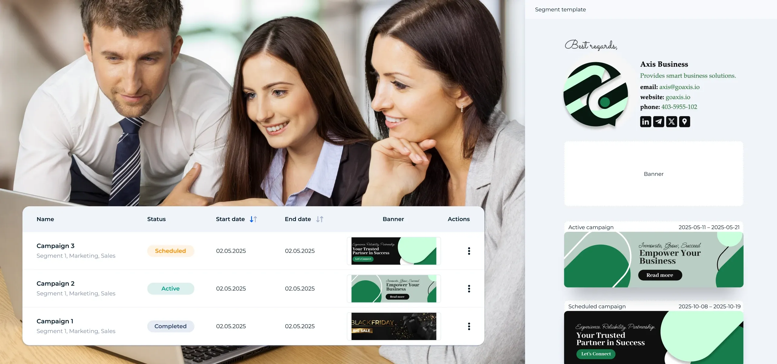 Seamlessly integrated with Google Workspace and Microsoft 365