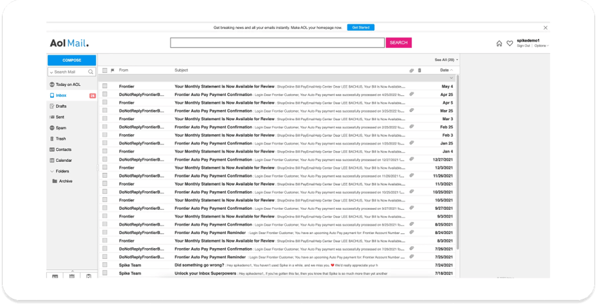 AOL Email Provider