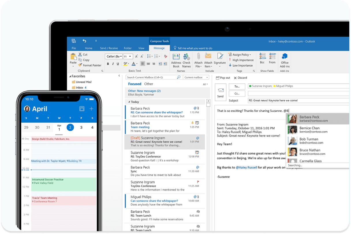 Outlook Email Provider