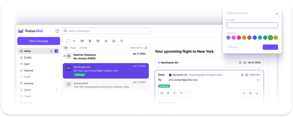 Proton Email Provider