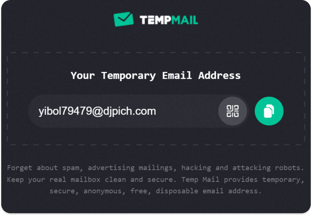 TempMail Email Provider