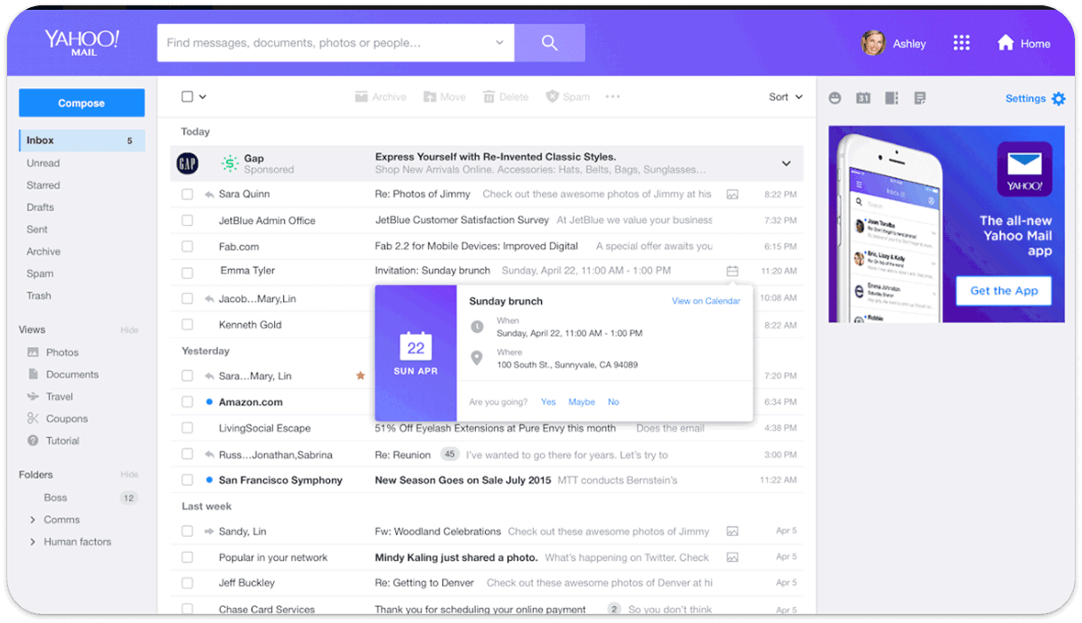 Yahoo Email Provider