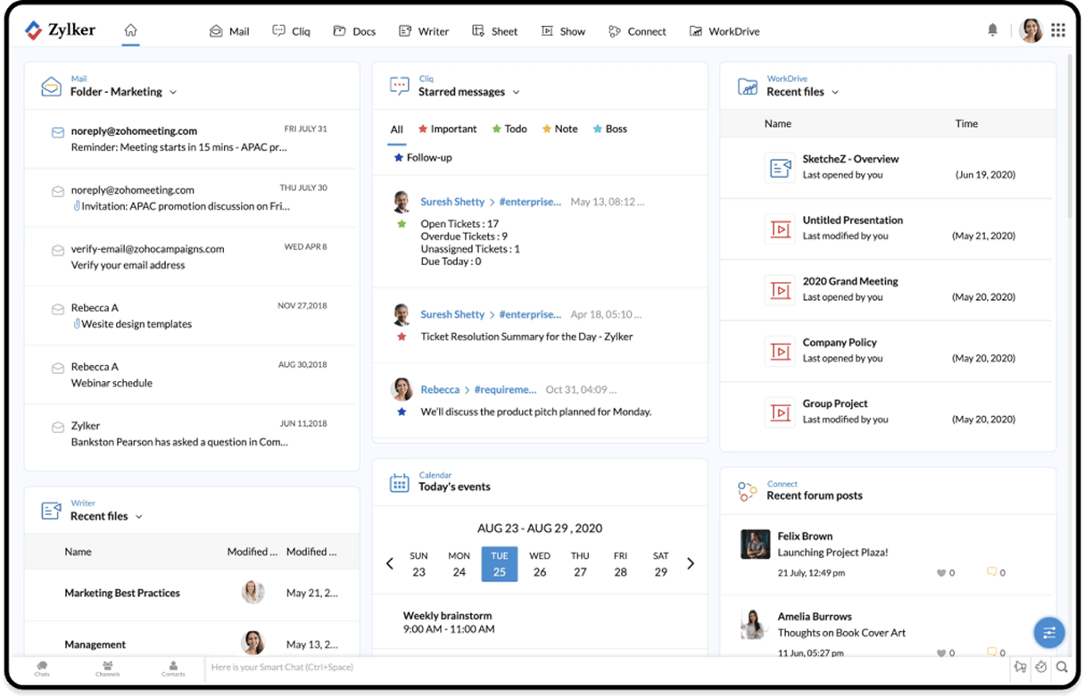 Zylker Email Provider