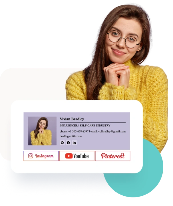 E-Mail-Signatur für Influencer